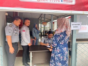 Selama Lebaran, Kunjungan Lapas-Rutan di Sumsel 50 Ribu Orang