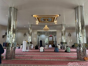 Masjid Megah di Pondok Cabe Siap Tampung 1.000 Jemaah