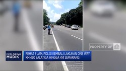 Video: Rehat 5 Jam, One Way KM 460-414 Kembali Diterapkan