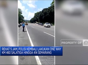 Video: Rehat 5 Jam, One Way KM 460-414 Kembali Diterapkan