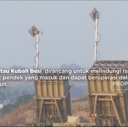 Video: Sistem Pertahanan Israel Klaim Bisa Tangkal Serangan Drone Iran