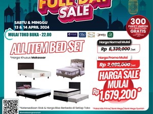 Pesta Diskon! Kasur di Transmart Full Day Sale Bisa Lebih Murah Rp 4,6 Jutaan