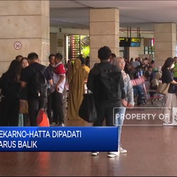 Video: Bandara Soekarno-Hatta Dipadati Penumpang Arus Balik