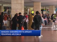 Video: Bandara Soekarno-Hatta Dipadati Penumpang Arus Balik