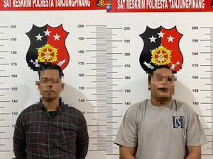 2 Karyawan Perusahaan Gadai di Tanjungpinang Buat Pengajuan Fiktif Ditangkap