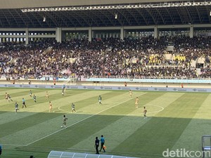 PSS Sleman Sementara Unggul 2-1 dari Arema FC