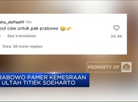 Video: Prabowo Pamer Kemesraan di Ultah Titiek Soeharto