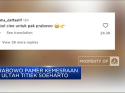 Video: Prabowo Pamer Kemesraan di Ultah Titiek Soeharto