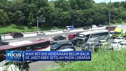 907.000 Kendaraan Belum Balik ke Jabotabek
