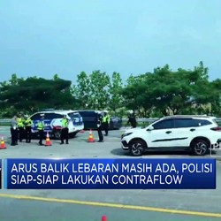 Video: Arus Balik Lebaran Masih Ada, Polisi Siap-Siap Ada Contraflow