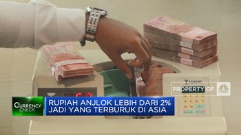 Video: Terburuk di Asia, Rupiah Anjlok Lebih Dari 2%