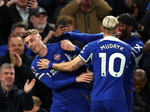Chelsea Vs Everton: Palmer Quattrick, The Blues Pesta Gol 6-0