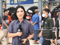 Video: Puncak Arus Balik Berlalu, Stasiun Senen Terpantau Masih Padat