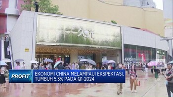 Video: Ekonomi China Lampaui Ekspektasi, Tumbuh 5.3% di Q1-2024