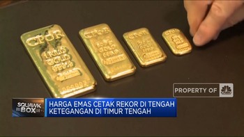 Video: Harga Emas Rekor Lagi! Sudah Lewat USD 2.400 Per Troy Ons