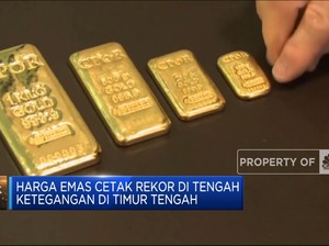 Video: Harga Emas Rekor Lagi! Sudah Lewat USD 2.400 Per Troy Ons