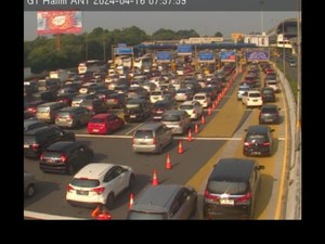 Cuti Lebaran Berakhir, Tol Dalam Kota Jakarta Padat Pagi Ini