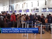 Video: Maskapai Global Terimbas Serangan Rudal & Drone Iran ke Israel
