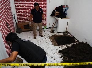 Tukang Kebun di Bandung Bunuh dan Kubur Didi Dalam Rumah gegara Honor