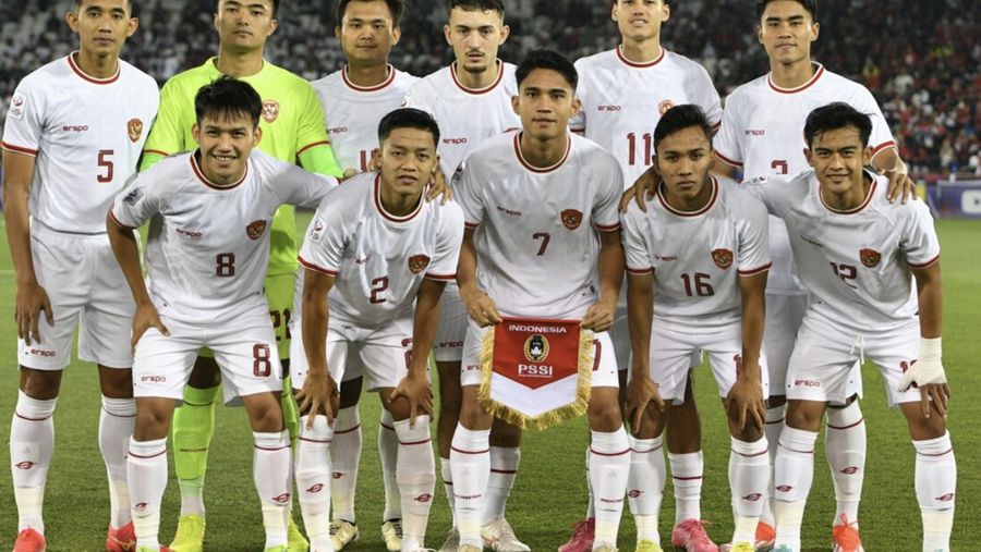 Timnas Indonesia melawan Qatar dalam laga pembuka Piala Asia U-23 2024. (Dok. the-afc.com)