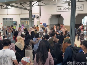 Arus Balik Masih Tinggi, Daop 6 Siapkan KA Tambahan Solo Balapan-Pasar Senen
