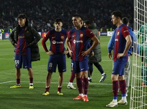 Barcelona Fokus El Clasico Usai Tersingkir dari Liga Champions