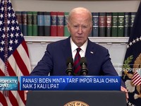 Video : Biden Minta Tarif Impor Baja China Naik 3 Kali Lipat