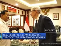 Video: CEO Apple Tim Cook Temui Prabowo Ditemani Menkominfo