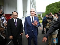 Ngobrol 1 Jam, Ini 3 Permintaan Jokowi ke Bos Apple Tim Cook