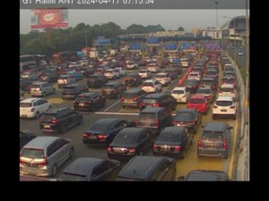 Lalin Tol Dalam Kota Macet Pagi Ini, Ini Titik-titiknya
