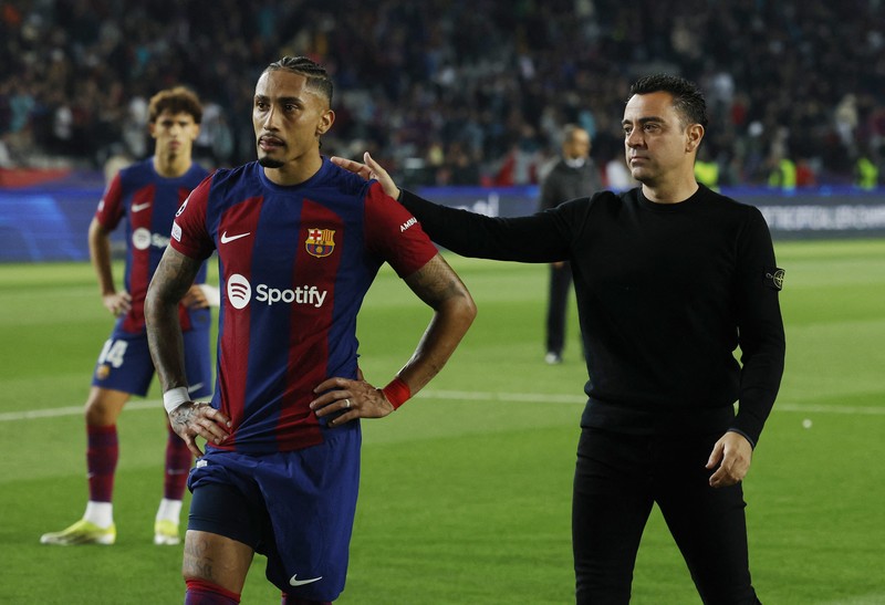Laga seminfal liga championes Barcelona melawan PSG. (REUTERS/Albert Gea)