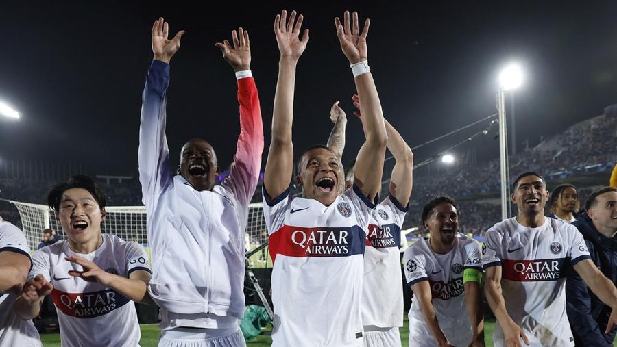 Laga seminfal liga championes Barcelona melawan PSG. (REUTERS/Albert Gea)