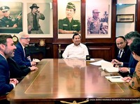 Bos Apple Tim Cook Bertemu Prabowo Usai Diterima Jokowi