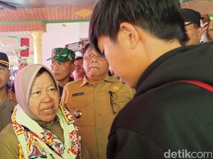Anak Korban Longsor di Tana Toraja Minta Hewan Ternak Babi ke Mensos Risma