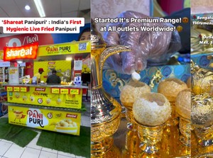 Viral! Panipuri Berlapis Emas yang Bikin Netizen Geram