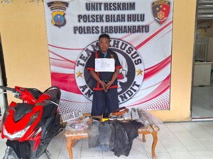 Pria di Labuhanbatu Rampok Motor-HP Pelajar di Belakang Sekolah, Korban Tewas