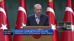 Video: Presiden Turki Tuding Netanyahu Dalang Eskalasi di Timur Tengah