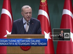 Video: Presiden Turki Tuding Netanyahu Dalang Eskalasi di Timur Tengah