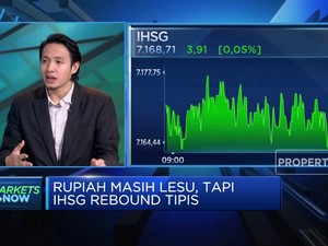  Rupiah Masih Lesu, IHSG Rebound Tipis
