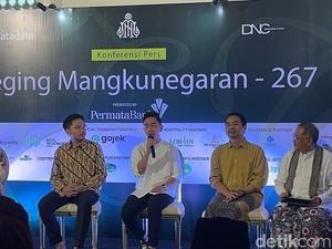 Adeging Mangkunegaran Ke-267 Digelar, Mangkunegara X Bocorkan Rangkaian Event
