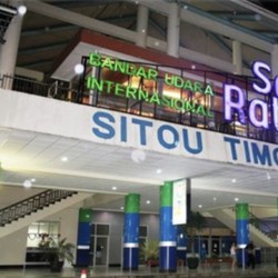 Aktivitas Gunung Ruang Menurun, Bandara Sam Ratulangi Beroperasi Lagi