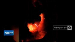 Video: Penampakan Gunung Ruang Meletus, Statusnya Naik Jadi Awas