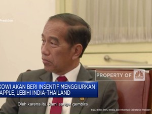 Video: Jokowi Tawarkan Insentif Menggiurkan ke Apple