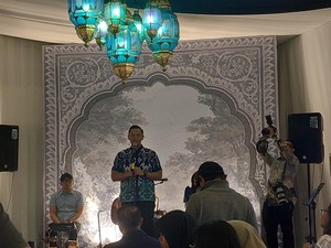 Gelar Halalbihalal di Rumah Dinas Tadi Malam, AHY Pesan Hal Ini