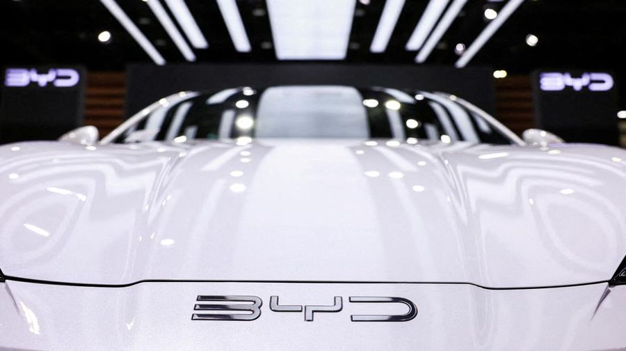 Mobil BYD. (REUTERS/Chalinee Thirasupa/File Photo/File Photo)