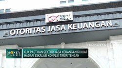 OJK Jamin Sektor Jasa Keuangan RI Kuat Hadapi Eskalasi Konflik Timteng