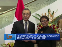Video: RI-China Dukung Palestina Jadi Anggota Penuh PBB