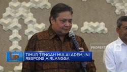 Video : Timur Tengah Mulai Adem, Ini Respons Menko Airlangga