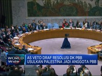 Video: AS Veto Draf Resolusi DK PBB Usulkan Palestina Jadi Anggota PBB
