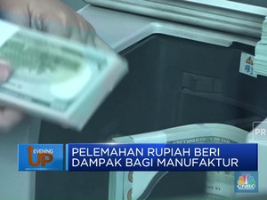  Industri Manufaktur Terdampak Pelemahan Rupiah